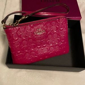 Coach wristlet